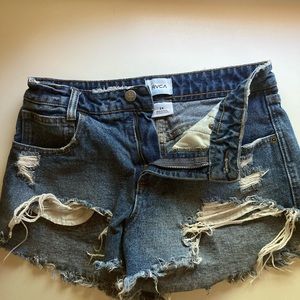 RVCA JEAN SHORTS